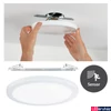 Kép 2/10 - Paulmann 95392 LED Recessed panel mennyezeti lámpa, fehér, 4000K természetes fehér, beépített LED, 2460 lm, IP20