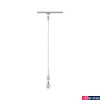 Kép 2/4 - Paulmann 96969 URail Basic-Pendulum sínre szerelhető függeszték, bura nélkül, E14 foglalattal, max 20W, matt króm  