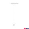 Kép 2/4 - Paulmann 96971 URail Basic-Pendulum sínre szerelhető függeszték, bura nélkül, E14 foglalattal, max 20W, fehér
