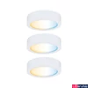 Kép 2/6 - Paulmann 99975 Clever Connect Pola bútorvilágító, 3 db-os csomag, tápegységgel, tunable white, fehér, 2700K-6500K változtatható, beépített LED, 175 lm, 12V