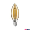 Kép 3/5 - Paulmann 28704 Vintage fényforrás, arany, arany, 2500K melegfehér, E14 foglalat, 260 lm