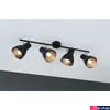Kép 3/8 - Paulmann 66762 Spotlight Daví spotlámpa, fekete, 4x E27 foglalat, IP20