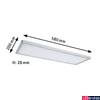Kép 3/7 - Paulmann 71010 LED Panel Atria Shine mennyezeti lámpa, 3-lépéses-dimmelés, króm, 4000K természetes fehér, 1.800 lm, IP20