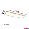 Kép 3/7 - Paulmann 71031 LED Panel Atria Shine Wood LED panel, fa, 3000K melegfehér, 2.300 lm, IP44