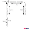 Kép 3/6 - Paulmann 78880 USB Led strip Dynamic LED szalag, fekete, 