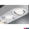 Kép 2/5 - Paulmann 79710 Argun mennyezeti lámpa, 3-step-dimming, billenthető, szálcsiszolt, 3000K melegfehér, beépített LED, 475 lm