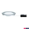 Kép 2/3 - Paulmann 92071 Quality Line LED panel, kerek, süllyeszthető, króm, 4000K természetes fehér, beépített LED, 1262 lm, IP44
