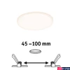 Kép 2/5 - Paulmann 92388 Veluna Varifit LED panel, kerek, üveg, 3000K melegfehér, beépített LED, 900 lm, IP44