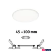 Kép 2/5 - Paulmann 92391 Veluna Varifit LED panel, kerek, üveg, 4000K természetes fehér, beépített LED, 1000 lm, IP44