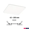 Kép 2/5 - Paulmann 92398 Veluna Varifit LED panel, négyzet, üveg, 4000K természetes fehér, beépített LED, 1900 lm, IP44