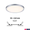 Kép 2/5 - Paulmann 93034 Areo Varifit LED panel, kerek, króm, 3000K melegfehér, 1800 lm, IP44