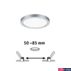 Kép 2/5 - Paulmann 93037 Areo Varifit LED panel, kerek, króm, 4000K természetes fehér, 850 lm, IP44