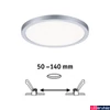 Kép 2/5 - Paulmann 93038 Areo Varifit LED panel, kerek, króm, 4000K természetes fehér, 1800 lm, IP44