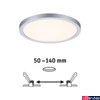 Kép 3/12 - Paulmann 93045 Areo Varifit LED panel, négyzet, tunable white, króm, 3000K-6500K változtatható, 1.200 lm, IP44