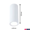 Kép 3/6 - Paulmann 93105 LED Ceiling Barerel mennyezeti lámpa, fehér, 2700K melegfehér, 470 lm, IP20