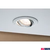 Kép 3/6 - Paulmann 93663 Nova fürdőszobai beépíthető lámpa, 93 mmx93 mm, kerek, spotkeret, billenthető, fényerőszabályozható, króm, GU5,3 / GU10 foglalat, IP65