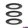 Kép 2/5 - Paulmann 94474 Nova beépíthető lámpa, kerek, 3db-os szett, fix, 3-step-dimming, fekete, 2700K melegfehér, 3x Coin foglalat, 460 lm, IP44