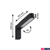 Kép 3/8 - Paulmann 94549 Outdoor House ITO Motion kültéri fali lámpa, antracit, 3000K melegfehér, 450 lm, IP44