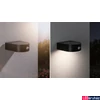 Kép 3/7 - Paulmann 94570 Outdoor Solar kültéri fali lámpa, fekete, 3000K melegfehér, 400 lm, IP44