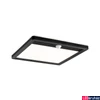 Kép 3/11 - Paulmann 94665 Outdoor Lamina Panel kültéri mennyezeti lámpa, fekete, 3000K melegfehér, 950 lm, IP44