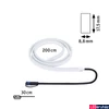 Kép 3/10 - Paulmann 94679 Plug&Shine kültéri kültéri szalag, fehér, 3000K melegfehér, 235 lm, IP68