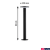 Kép 3/11 - Paulmann 94750 Plug&Shine kültéri kültéri állólámpa, Zigbee, antracit, 3000K-6500K változtatható, 200 lm, IP44