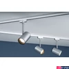 Kép 2/4 - Paulmann 95273 URail Shine sínre szerelhető spotlámpa, beépített LED, 230V, 5W, 2700K melegfehér, 225 lm, matt króm, 75°