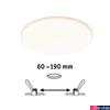 Kép 3/12 - Paulmann 95387 Veluna Varifit LED panel, négyzet, tunable white, üveg, 3000K-6500K változtatható, 1.300 lm, IP44