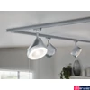 Kép 2/5 - Paulmann 95446 URail Arena sínes LED spotlámpa, beépített LED, 15W, 1180 lm, 2700K melegfehér, matt króm/króm, fényerőszabályozható
