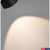 Kép 2/5 - Paulmann 96927 URail Aldan sínre szerelhető LED spotlámpa, beépített LED, 9W, 480 lm, 2700K melegfehér, matt króm/fekete, fényerőszabályozható