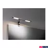 Kép 3/6 - Paulmann 99385 Galeria Double Hook fürdőszobai fali lámpa, 50 mmx300 mm, króm, 2700K melegfehér, beépített LED, 378 lm, IP44