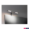 Kép 3/6 - Paulmann 99385 Galeria Double Hook fürdőszobai fali lámpa, 50 mmx300 mm, króm, 2700K melegfehér, beépített LED, 378 lm, IP44