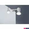 Kép 3/6 - Paulmann 99905 Mirror Simplo fürdőszobai fali lámpa, tükörre erősíthető, szálcsiszolt, 2700K melegfehér, GU10 foglalat, 345 lm, IP20