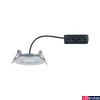 Kép 3/5 - Paulmann 99937 Calla fürdőszobai beépíthető lámpa, kerek, fix, króm, 4000K természetes fehér, beépített LED, 500 lm, IP65