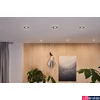 Kép 3/8 - Paulmann 99991 LED Recessed luminaire Calla spotlámpa, fekete, 4000K természetes fehér, beépített LED, 680 lm, IP65