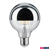 Kép 3/5 - Paulmann 28672 Design fényforrás, tükör hatású, ezüst, ezüst, 2700K melegfehér, E27 foglalat, 580 lm