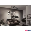 Kép 4/8 - Paulmann 66762 Spotlight Daví spotlámpa, fekete, 4x E27 foglalat, IP20