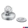 Kép 4/4 - Paulmann 70637 Rotate bútorvilágító, elemes, króm, 3000K melegfehér, beépített LED, 66 lm