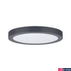 Kép 4/4 - Paulmann 70988 LED Panel Abia mennyezeti lámpa, szürke, 2700K melegfehér, 2.200 lm, IP20