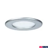 Kép 3/3 - Paulmann 92070 Quality Line LED panel, kerek, süllyeszthető, króm, 4000K természetes fehér, beépített LED, 671 lm, IP44