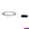 Kép 3/4 - Paulmann 92074 Quality Line LED panel, kerek, süllyeszthető, króm, 2700K melegfehér, beépített LED, 1118 lm, IP44