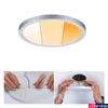 Kép 2/4 - Paulmann 92991 Areo Varifit LED panel, kerek, 3-step-dim to warm, króm, 2000K-4000K változtatható, beépített LED, 1700 lm, IP44