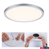 Kép 2/4 - Paulmann 93052 Areo Varifit LED panel, kerek, 3-step-dimming, króm, 3000K melegfehér, beépített LED, 2200 lm, IP44