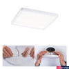 Kép 2/4 - Paulmann 93059 Areo Varifit LED panel, négyzet, 3-step-dimming, fehér, 4000K természetes fehér, beépített LED, 1800 lm, IP44