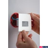 Kép 4/7 - Paulmann 93093 LED Recessed Edge Quadro beépíthető lámpa, kerek, fehér, 2700K melegfehér, 50 lm