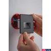 Kép 4/7 - Paulmann 93094 LED Recessed Edge Quadro beépíthető lámpa, kerek, fekete, 2700K melegfehér, 50 lm