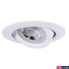 Kép 4/6 - Paulmann 93388 LED Recessed Set swivelling beépíthető lámpa, kerek, fehér, 3000K melegfehér, 450 lm, IP20
