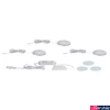 Kép 4/6 - Paulmann 93562 Leaf pultvilágítás, szálcsiszolt, 2700K melegfehér, beépített LED, 280 lm