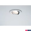 Kép 4/6 - Paulmann 93663 Nova fürdőszobai beépíthető lámpa, 93 mmx93 mm, kerek, spotkeret, billenthető, fényerőszabályozható, króm, GU5,3 / GU10 foglalat, IP65