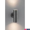 Kép 4/6 - Paulmann 94331 Flame kültéri fali lámpa, lefelé és felfelé világít, rozsdamentes acél (inox), 2x GU10 foglalat, IP44
